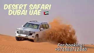 Desert safari Dubai UAE🇦🇪 for booking :+971563712440 #dubai #desert #safari #shorts #offroad#rich