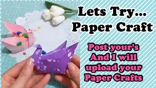 Paper Craft Duck| Easy and Simple paper Craft| Craft-1