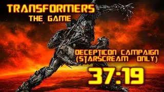 Transformers The Game Speedrun - Starscream Only - 37:19