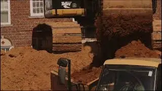 Viral Excavator Working at Project Site | Musashi Mart | Construction | Spare Parts Sale |