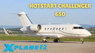 Hotstart Challenger 650 | Corfu - Calabria | LGKR - LICA | X-Plane 12 | VATSIM