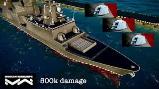 MODERN WARSHIPS: IT CAIO DUILIO - USING 3X MILARA RAPID CANNON,FEEL LIKE A LITTLE YAMATO