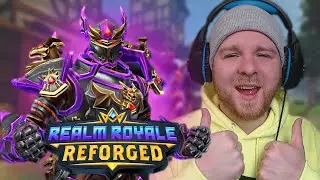 *NEW* BLACK AMETHYST SKIN GAMEPLAY!... (THEY FIXED IT!) | Realm Royale Reforged