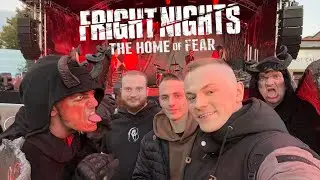 Thorpe Park FRIGHT NIGHTS Vlog October 2024 - Finally Finding Our Fearless On Hyperia!
