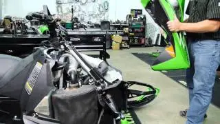 Снятие и установка капота шасси F4