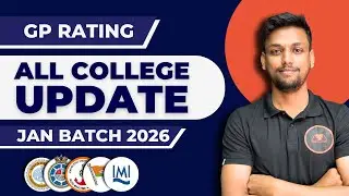 All GP Rating Colleges For JAN BATCH 2026 | What You Need To Know About GP Rating Jan Batch