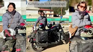 My Sister First Ever Vlog | Ktm to Aamayangri | Trek Nepal 🇳🇵😍 