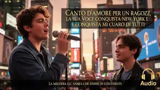 CANTANDO L’AMORE PER UN RAGAZZO, LA SUA VOCE CONQUISTA NEW YORK E CONQUISTA I CUORI DI TUTTI
