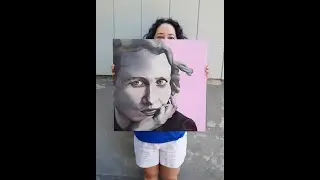 Oil Painting Timelapse - Edna St. Vincent Millay - Kristen Waligora, Artist