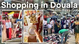 A Day Shopping in a Typical African Market | March&eacute; Central de Douala [VLOG WEEK DAY 4]