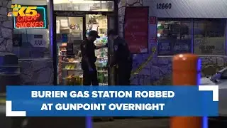 76 gas station in Burien robbed at gunpoint for second time in two weeks