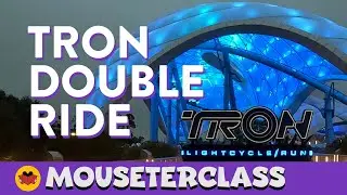 TRON Lightcycle / Run! Front Row And Back Row POV Ride-Alongs
