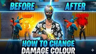 Free fire damage colour change 
