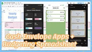 How We Budget Using Our Spreadsheet and Cash Envelope Apps - Free Budget Templates