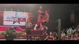 ROH WOMENS CHAMPIONSHIP ATHENA (C)  VS THUNDER ROSA   ROH SUPERCARD OF HONOR 2025