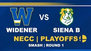 NECC Super Smash Bros | Widener University vs Siena University B | Playoffs - Round 1