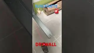 NIVEL L&Aacute;SER HORIZONTAL #construction #drywall #laser #shorts #viral #youtubeshorts #youtube