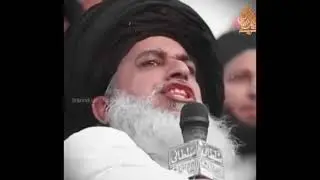 Yeh Saad Rizvi h jansheen unka 💖💕 Bebaq o nidar h Khadim Hussain h jo #اسرائیل_نوازخون_لیگ 