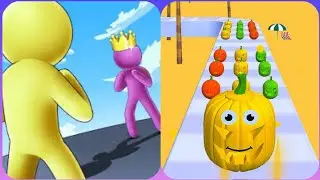 Max Levels Giant Rush 3D Vs Juice Run🧿🌺🧿Max Update Gameplay H555555