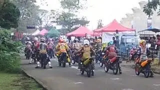 Cornering Bebek 2T Sirkuit Brigif cimahi 11 Juli 2020