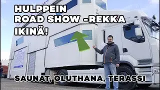 Huikein Road Show -traileri ikin&auml;! On saunat, hanat, ruokatilat, kattoterassi ja vaikka mit&auml;.