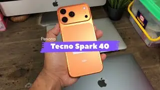 Tecno Spark 40 Pro Max Hands On (Mirip iPhone 17 Pro Max)