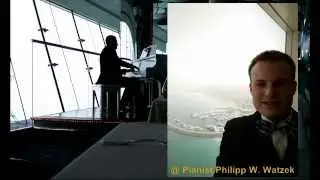 Event-Pianist Philipp Watzek at Skyview Bar - Halo - Barpianist, Hotelpianist, Dinner,Gala