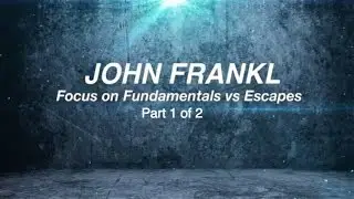 BJJ Fundamentals | Focus on Fundamentals, NOT Escapes ft John Frankl Pt 1
