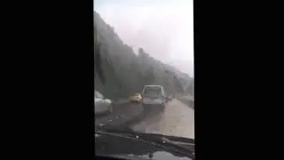 Floods in Wellington NZ after quake 2016