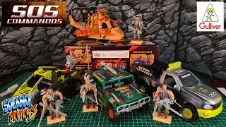 O Relançamento dos SOS Commandos! Veículos Commandos da Gulliver!