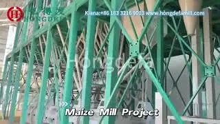 Hongdefa Maize Flour Mill &ndash; High Efficiency & Reliable Performance #hongdefa #maizemill #africa