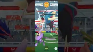 Today Mega Raid battle with Mega gyarados #pokemonraid#pokemon#pokemongo#megapokemon#pokemonevent