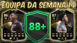 SACO CAMPANHA MISTA 88+ & TOTW 14 c/ RODRYGO 87 & SARR 86 | FC 25