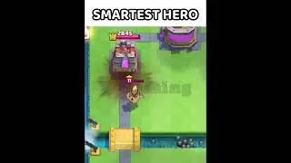 SMARTEST HERO #clashroyale