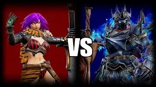Defeating Level 99 Inferno in Libra of Souls NO FOOD BUFFS OR MERCENARIES | Soul Calibur VI