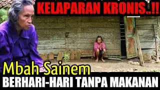 DILUAR DUGAAN‼Mbah Sainem Harus Melewati Selokan Untuk Menuju Rumahnya.
