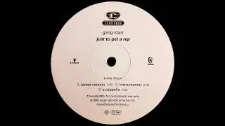 Gang Starr - Just To Get A Rep (Instrumental) (HQ)