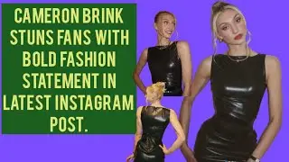 Cameron Brink Stuns Fans with Bold Fashion Statement in Latest Instagram Post.