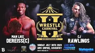 HYPE - Man Like Dereiss vs CJ Rawlings ( Wrestling, Coventry )
