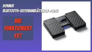 BEWERTUNG (2026): Donner Bluetooth-Seitenumbl&auml;tterer-Pedal. Infos
