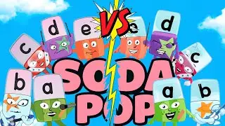 Alphablocks: Original VS Sprunki Version - SODA POP (Battle Cover)