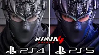 Сравнение графики Ninja Gaiden 4 на PS4 и PS5
