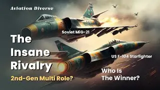 The INSANE Rivalry of 2nd-Gen Multi Role Fighter Jet | F-104 vs MiG-21