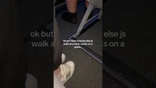 I couldn&rsquo;t.. #relatable #airplane #airport #funny #gross #lol #socks #feet #vacation