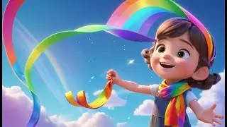 Colors of the Magic Rainbow 🌈 | Fun Learning Song for Kids | Nursery Rhyme Adventure
