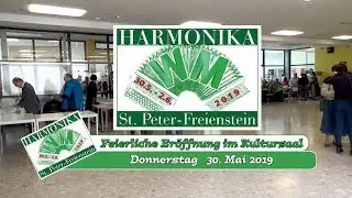 Harmonika-WM 2019 in St. Peter-Freienstein Feierliche Eröffnung Donnerstag, 30. Mai 2019