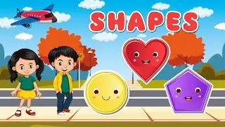 Learn Shapes for Kids | Circle, Square, Triangle & More for Toddlers 🔴🟦🔺