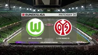 ⚽ Wolfsburg vs Mainz ⚽ | Bundesliga (22/05/2021) | Fifa 21
