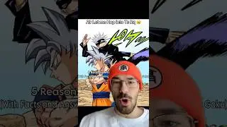 5 Reasons why Goku beats Gojo #dragonball #goku #gojo #jjk #anime #shorts
