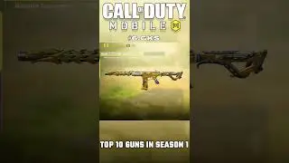 TOP 10 BEST GUNS IN SEASON 1 OF COD MOBILE